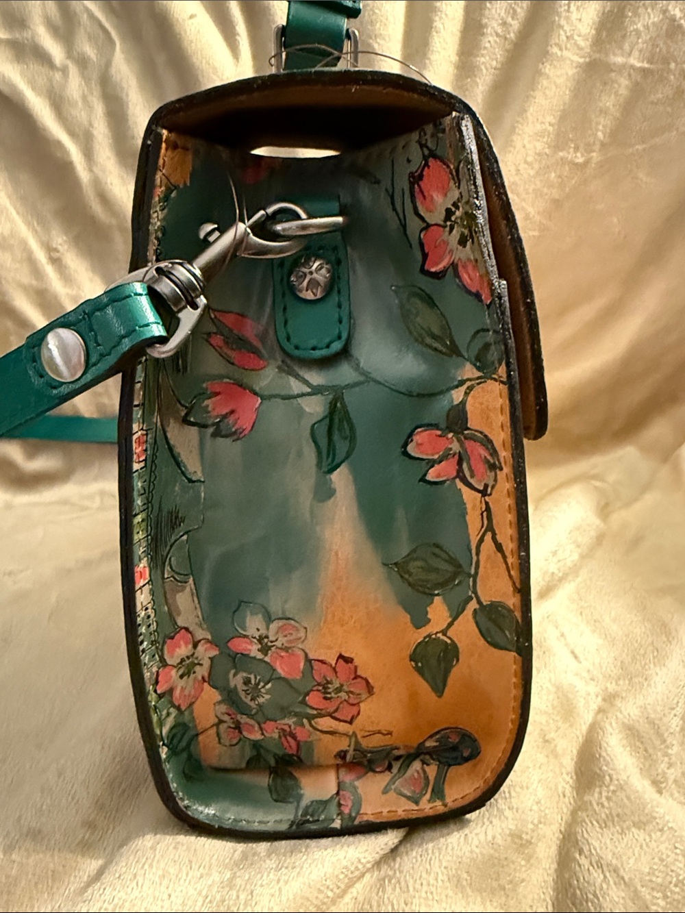 Patricia Nash “Chauny” Beautiful Girl Collection, crossbody/top handle, NWT. - Picture 5 of 12